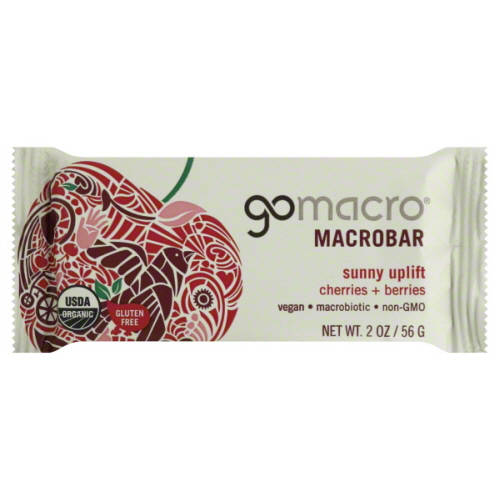 Picture of GOMACRO BAR CHERRY &amp; BERRIES-2 OZ -Pack of 12
