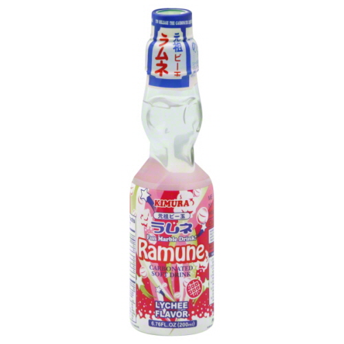 Picture of KIMURA BEV RAMUNE LYCHEE-6.76 OZ -Pack of 18