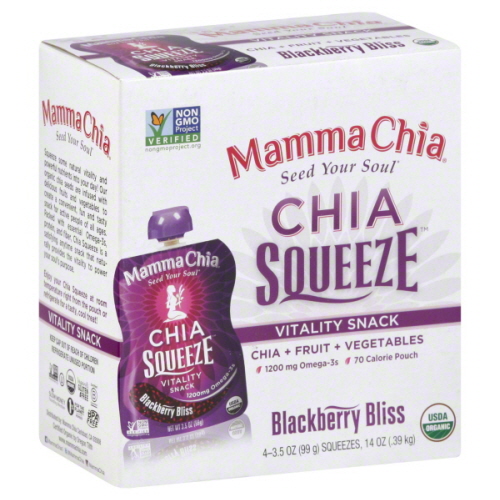 Picture of MAMMACHIA CHIA SQZ 4CT BLKBRY BLISS-14 OZ -Pack of 6