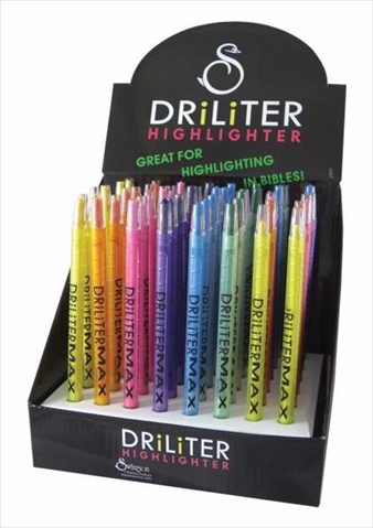 45460 Display Highlighter Driliter Multi Asst