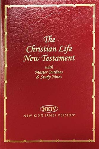 Nkjv Christian Life Nt With Master Outlines Brg Imit