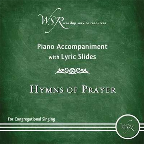 Picture of Worship Service Resources 127261 Disc Hymns Of Prayer Piano Accompaniment With Lyric Slides Dvd