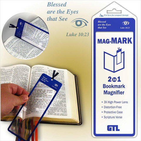G T Luscombe Co 61194 Magnifier Mag Mark Bookmark Magnifier