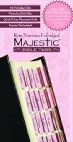 Bible Tab Majestic Rose Nouveau Foil Edged