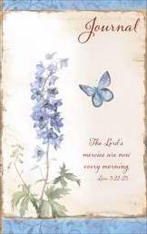 Journal Lords Mercies Blue Flowers Flexcover