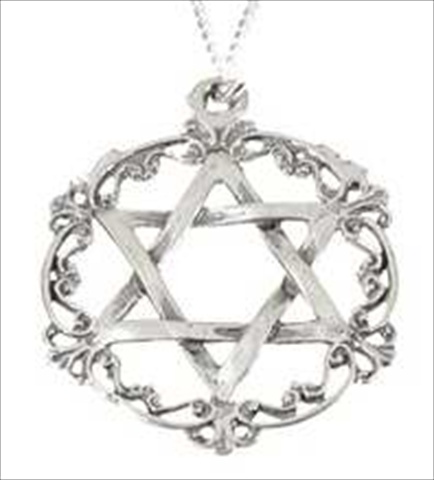 Picture of Holy Land Gifts 12940 Pendant Star Of David Queen Esther&#44; Stainless Steel