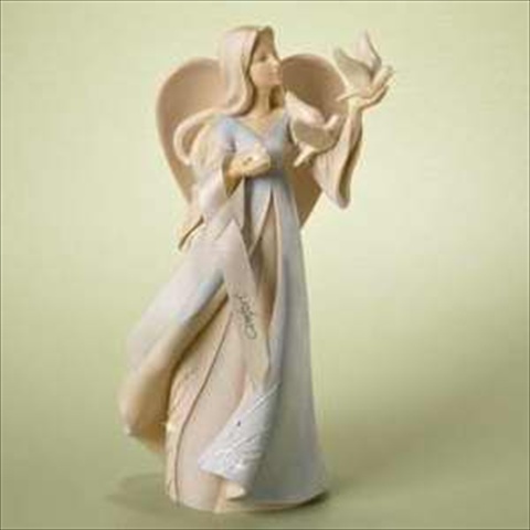 Picture of Enesco Llc 124719 Figurine Foundations Comfort Angel