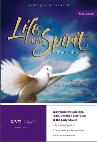 577595 Kjv Life In The Spirit Study Bible Brg Bond -  Zondervan