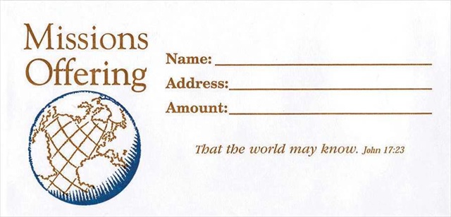 465146 Offering Env Missions Offering Bill