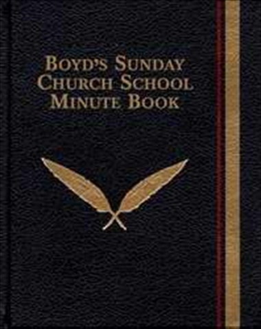 122806 Boyds Sunday School Minute Book