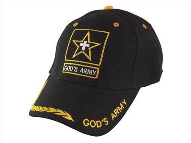 11191 Cap Gods Army Black Gold