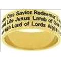 Solid Rock Jewelry 05552X Ring Names Of Jesus Gold Style 366 Size 6 Solid Rock Jewelry 05552X Ring Names Of Jesus Gold Style 366 Size 6