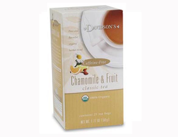 Picture of Davidson Organic Tea 2648 Chamomile And Fruit Tea- Box of 25 Tea Bags