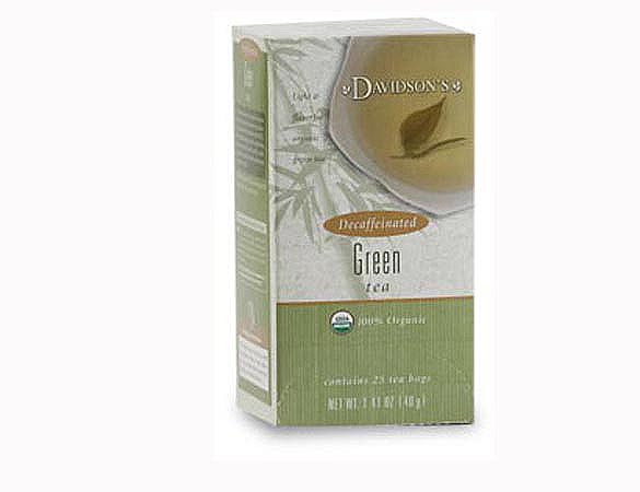Picture of Davidson Organic Tea 2531 Decaffeinated Green Tea- Box of 25 Tea Bags