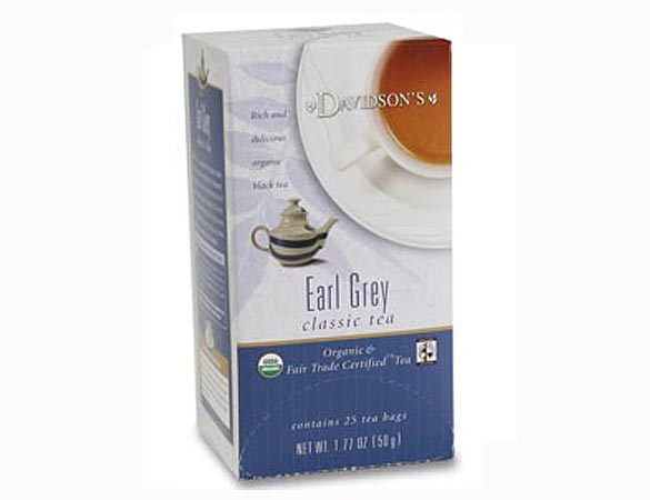 Picture of Davidson Organic Tea 2639 Earl Grey Tea- Box of 25 Tea Bags