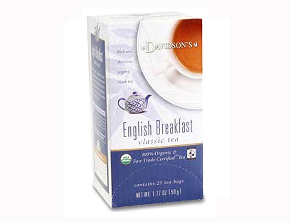 Picture of Davidson Organic Tea 2638 English Breakfast Tea- Box of 25 Tea Bags