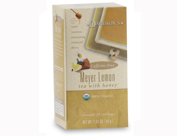 Picture of Davidson Organic Tea 2537 Meyer Lemon Tea- Box of 25 Tea Bags