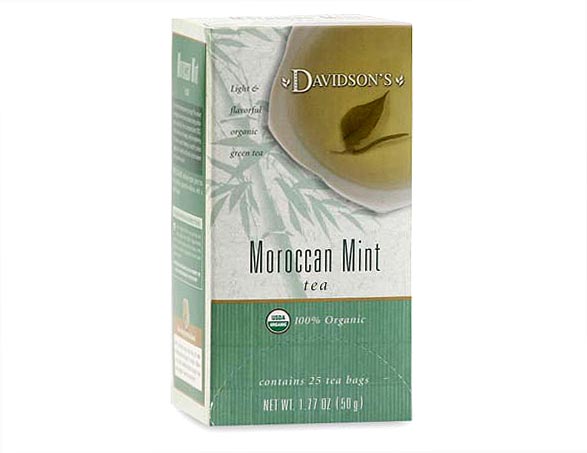 Picture of Davidson Organic Tea 2529 Moroccan Mint Tea- Box of 25 Tea Bags