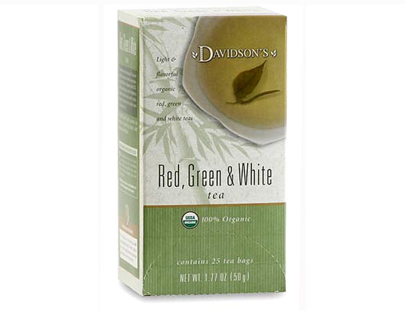 Picture of Davidson Organic Tea 2528 Red- Green And White Tea- Box of 25 Tea Bags
