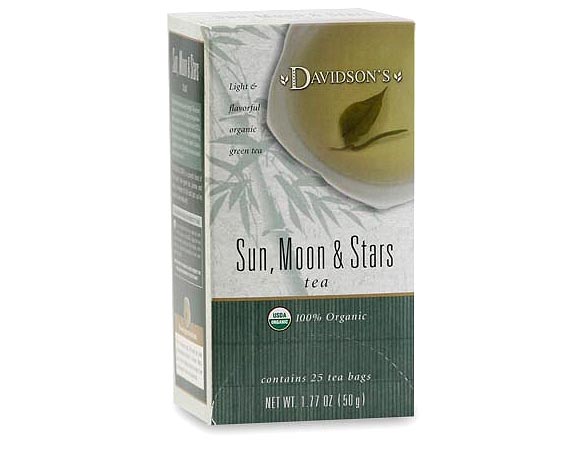 Picture of Davidson Organic Tea 2530 Sun- Moon And Stars Tea- Box of 25 Tea Bags