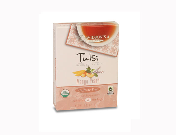 Picture of Davidson Organic Tea 2562 Tulsi Mango Peach Tea- Box of 25 Tea Bags