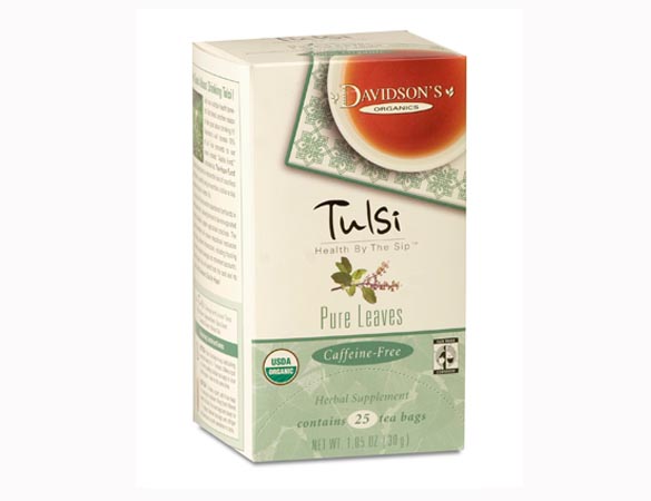 Picture of Davidson Organic Tea 2557 Tulsi Pure Leaves Tea- Box of 25 Tea Bags