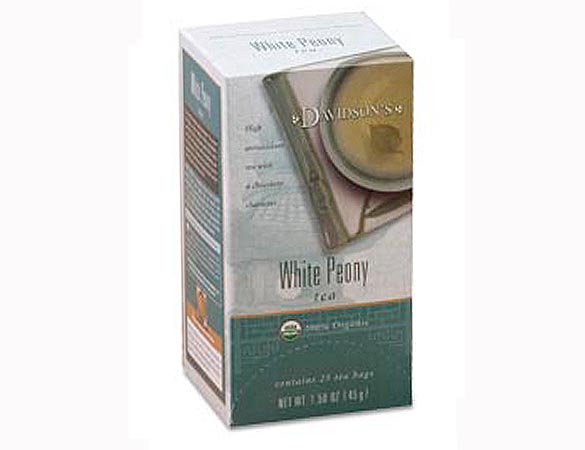 Picture of Davidson Organic Tea 2527 White Peony Tea- Box of 25 Tea Bags