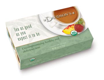 Picture of Davidson Organic Tea 262 Cherries Jubilee Tea- Box of 100 Tea Bags