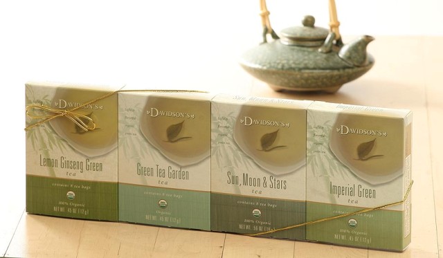 Picture of Davidson Organic Tea 620 Green Tea- Box of 8