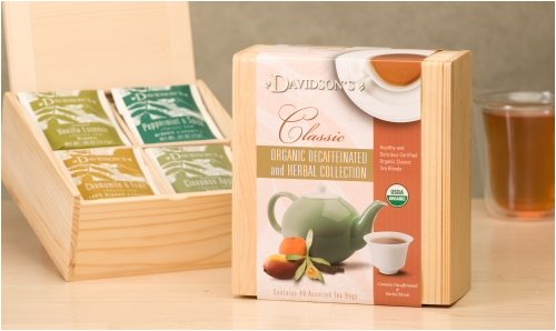 Picture of Davidson Organic Tea 629 Collection Chest Decaffeinated And Herbal Tea