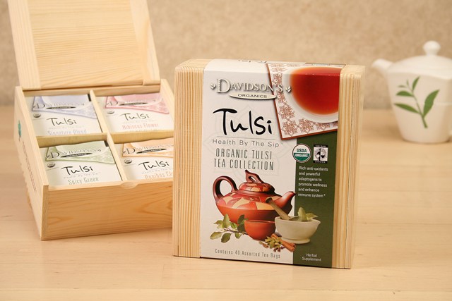 Picture of Davidson Organic Tea 631 Collection Chest Tulsi Tea