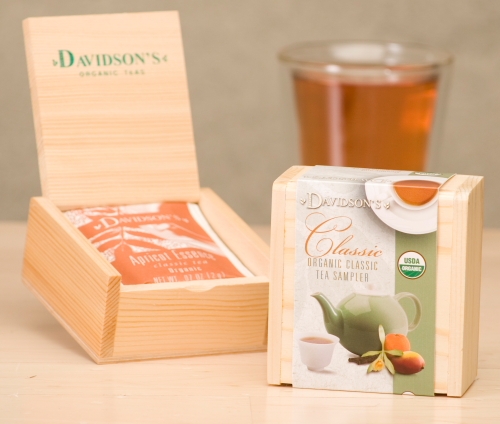 Picture of Davidson Organic Tea 636 Sampler Chest Classic Tea