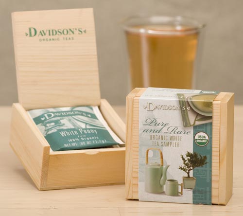 Picture of Davidson Organic Tea 642 Sampler Chest White Tea