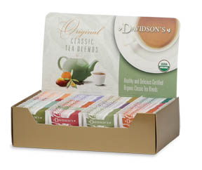 Picture of Davidson Organic Tea 1158 Single Serve Assorted Decaf Herbal Tea