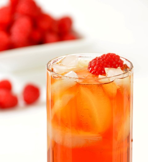 Picture of Davidson Organic Tea 5261 Fdsvc Brewed Raspberry Ice Tea- 1 Qt.