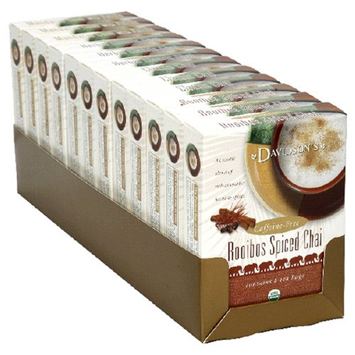 Picture of Davidson Organic Tea 2160 Assorted Chai Tea- Box of 8
