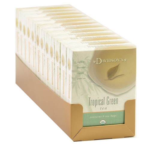 Picture of Davidson Organic Tea 2250 Assorted Green Tea- Box of 8