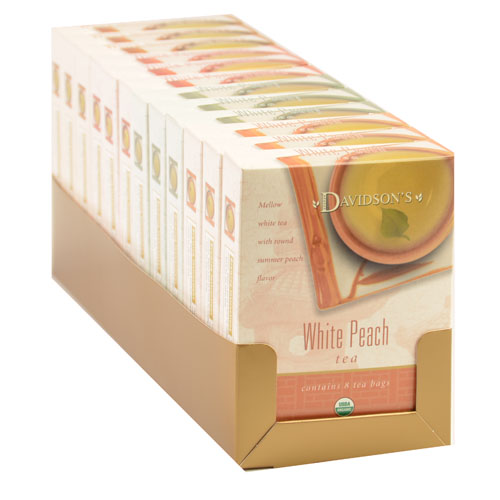 Davidson Organic Tea  Assorted White Tea- Box of 8