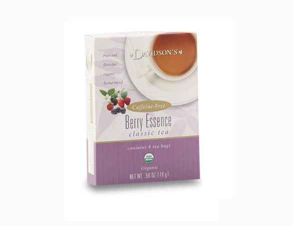 Davidson Organic Tea  Berry Essence Tea, Box of 8