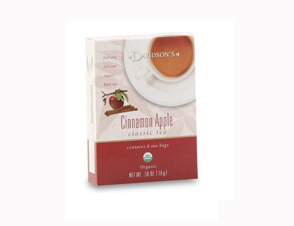 Davidson Organic Tea 2130 Cinnamon Apple Tea- Box of 8