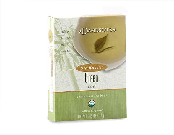 Picture of Davidson Organic Tea 2231 Decaffeinated Green Tea- Box of 8