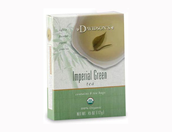 Picture of Davidson Organic Tea 2233 Imperial Green Tea- Box of 8