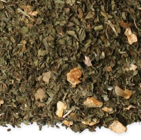 Picture of Davidson Organic Tea 6326 Bulk Herbal Lemon Spearmint Tea