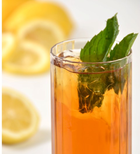 Picture of Davidson Organic Tea 4214 Fdsvc Brewed Lemon Spearmint Tea- 3 Oz.