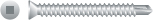 Picture of Strong-Point T3QZ 8-18 x 3 in. Square Drive Trim Head Screws  Zinc Plated  Box of 2 000