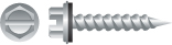 #10 x 1" HWH 5/16" Drive ZINC Plated Needle PT Screws w/Bonded Washer 2,500ct | NA10165