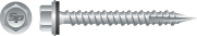 Picture of Strong-Point PGA1040 10-14 x 2.50 in. Unslotted Indented Hi-Hex Washer Head Screw with Shoulder and EPDM Bonded Washer  Strong Shield Coated  Box of 1 500