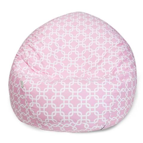 Majestic Home Soft Pink Links Small Classic Bean Bag