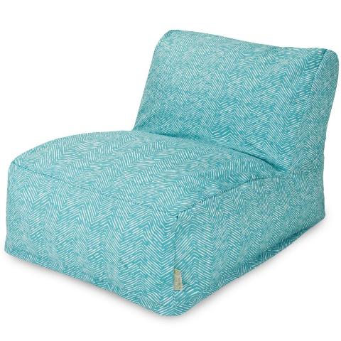 Majestic Home Teal Bean Bag Chair Lounger