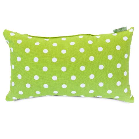 Majestic Home Lime Small Polka Dot Small Pillow